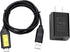 MaxLLTo USB Cable, AC Power Battery Charger Cable for Samsung ST61, ST65, ST70, PL120 Digital Camera