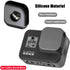 Hero8 Silicon Lens Adsorption Cap and ABS Battery Door Cover with Charging Port (2+1 Packs) for GoPro Hero 8 Black