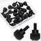 Impnit 24 Pcs Computer Case Thumb Screws(6-32Thread, M3.5x6) PC Case Fastener Thumb Screws,for