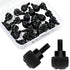 Impnit 24 Pcs Computer Case Thumb Screws(6-32Thread, M3.5x6) PC Case Fastener Thumb Screws,for