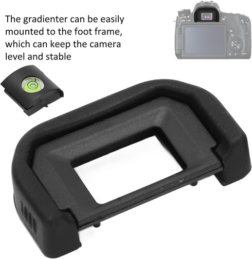 Akozon 760D, 650D, 500D Set EF Digital Camera Viewfinder Eye Cup for - Camera Accessory (Black)