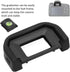 Akozon 760D, 650D, 500D Set EF Digital Camera Viewfinder Eye Cup for - Camera Accessory (Black)