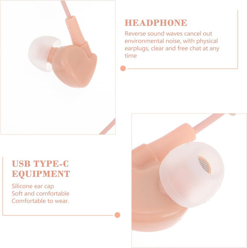 Wired Earbuds Headphones, 3.5mm Elf Earphones for Halloween, Cosplay Headset Wired Music Headphone