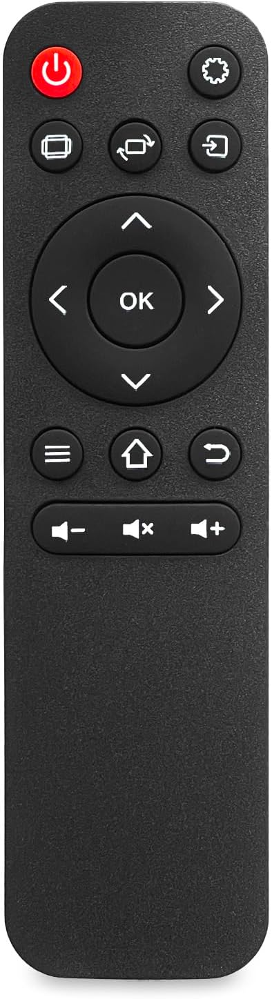 ZECARFA Replacement H1 Mini Projector Remote Compatible with HAPPRUN H1 Projector Remote Control