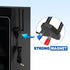 Eightwood Dual Band WiFi Antenna 2.4GHz 5GHz RP-SMA with 6.5ft Extension Cable for PC Desktop, PCIe WiFi Card