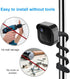 All-New Flexible Twist Mount - Compatible with Blink Outdoor 4th & 3rd Gen, Weatherproof Housing with Sync Module Wall