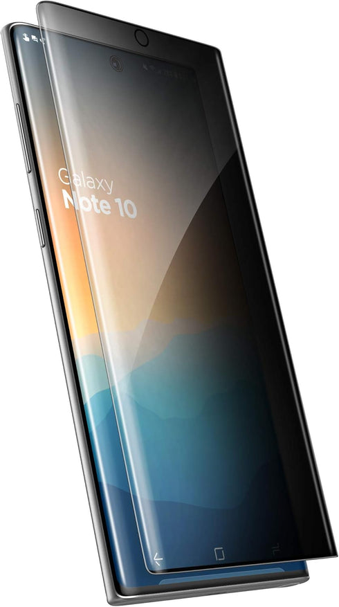 magglass Galaxy Note 10 Privacy Screen Protector - Anti Spy Fingerprint Resistant Tempered Glass Guard for Samsung Note