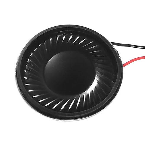 15pcs 2W 8 Ohm 28MM Mini Speaker, Round Internal Magnet Speaker for MP3 MP4 Player with 60MM Cable Length