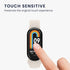 kwmobile Protective Film, 2x Screen Protector for Xiaomi Mi Band 8 - Anti-Fingerprint Smart Watch Protector
