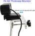 HTLAKIKJ 1/4'' Webcam Mount for Monitor, Compatible with Logitech and other Webcams with Thread, Acrylic Clear Mount on