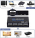 ENBUER 1x4 1 4 3D 4K 2K PS3, HDMI Splitter, in Out HDMI Splitter Audio Video Distributor Box Support & x Compatible