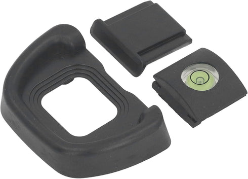 Tbest Eyepiece Eye Cup with Leveler and Hot Shoe Cover Better Observation Effect Replace for Viewfinder Camera