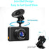 Glucrean 2 Dash Cam Mount Compatible with APEMAN Dashcam, Suction Mount Easy to Install and Use, Replacement Screen