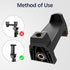 EMART 63" Phone Tripod for iPhone & Selfie Stick, Adjustable Cellphone Tripod Stand with Remote and Phone Holder