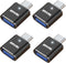 ENVEL USB C to USB Adapter, 4 Pack USB 3.0 to USB C OTG Converter, Compatible with iPhone, Galaxy, iPad