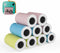 MFLABEL Kids Instant Camera Refill Print Paper - 9 Rolls Color Mini Thermal Printer Paper for Kids HD Photo & Camera