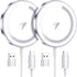Apple Mag-Safe Charger 2 Pack - Magnetic Wireless Charger for iPhone 16 15 14 13 12 Pro Max, 15W Fast Charging Pad