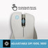 Perixx PERIMICE-621M Wireless Mouse, Silent Click with Ergo Design, Compatible for Desktop and Laptop PC (Beige)