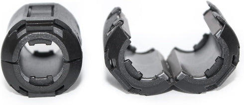 TOJOIN 20PCS Ferrite Bead Clip on Ferrite Core RFI EMI Noise Suppressor for Phone, TV, Speaker