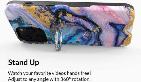 Velvet Caviar Compatible with MagSafe Phone Grip, Magnetic Ring Holder with Adjustable Stand for iPhone 12, 13, 14, 15