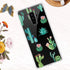Phone Case for Samsung Galaxy S9 Plus - Soft Clear TPU Shockproof Protective Cover for Girls Women (Cactus)