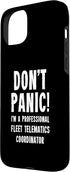 Fleet Technology Department T-Shirts & Gifts 15 Fleet Telematics Coordinator Case for iPhone Plus