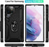 Androgate for Samsung S22 Ultra Case, Military-Grade Ring Holder Kickstand, 15ft Drop Tested Shockproof Cover