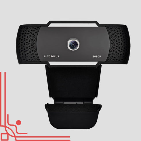 Anivia 1080P Webcam for PC Computer Camera Built-in Noise Canceling Microphones, Low-Light Correction,