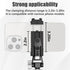 CAMEDAFLX Mount,360Adjustable Aluminum Tripod Stand Mount Universal Smartphone Adapter with Cold Shoe Cellphone Clamp