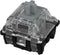 GATERON KS-15 Optical Silver Keyboard Switches, 45gf RGB LED Infrared Path Linear Key Switches (35PCS)