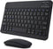 KUNSI Bluetooth Keyboard and Mouse Combo for iPad, Rechargeable Slim Wireless Keyboard and