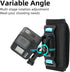 SUREWO Backpack Shoulder Strap Mount with Adjustable Shoulder Pad for GoPro Hero 12/11/10/9/8/7/6/5/4, DJI Osmo Action