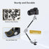 UTEBIT 22" 1/4" Magic Arm w Clamp Mount, Desk Camera Mount Articulating Friction Boom w Arm Thread Adapter, Overhead