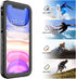 SPORTLINK Waterproof Case for iPhone 11, Full Body Heavy Duty Protection, Shockproof Dustproof with Clear Screen