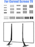 suptek 20-65 100 Universal Tabletop TV Stand for & pcs TV Installation Hardware Kit for Curved TV Bundle