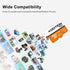 KOOTION 128GB Micro SDXC UHS-I U3 V30 A1 Memory Card - High Speed TF Card for Phone, Camera