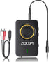 ZIOCOM 2-in-1 Bluetooth Transmitter for TV PC, Bluetooth Receiver for Car Speaker, Wireless 3.5mm Aux Adapter with