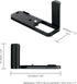 JJC MHG-XE4 Solid Metal Hand Grip, Secure Handle Bracket for Fuji Fujifilm X-E4 XE4 Camera with Anti-Slip Pads
