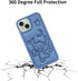 Compatible with iPhone 15 Plus/14 Plus Case,, Cute 3D Cartoon Unique Cool Soft Animal Character Waterproof Protector Boys Kids Girls Gifts Cover Housing Skin Cases for iPhone 14 Plus/15 Plus