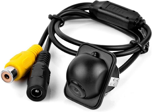 BW Car Flush Mount Rear View & Side View Dual Use Backup Camera, Waterproof IP67