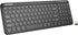 TECKNET Wireless Keyboard Bluetooth & 2.4G USB, Up to 4-Device Connection, USB C