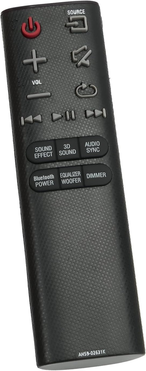 New AH59-02631K Replacement Remote Control, Compatible with Samsung AH59-02631J Sound Bar HW-HM45, HW-HM45C, HWH750