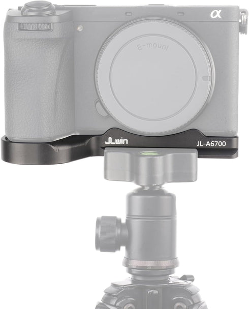 FocusFoto A6700 ILCE-6700 Quick Release Baseplate QR Plate Mount for Sony Alpha Mirrorless Camera, Compatible