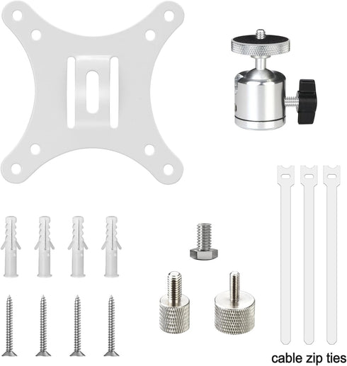 2-Be-Best Projector Mount Mini Projector Ceiling Mount Adjustable Bracket Universal Mounts for Mini Projectors White
