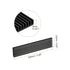 MECCANIXITY 2 Pack M.2 22110 Nvme SSD Heatsink Cooler with Thermal Pad Alloy Aluminum Heat Sink Cooling Sink for PC, 100x22x6mm, Black