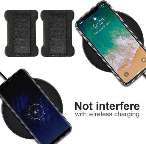 Phone Loop Finger Holder, Cell Phone Finger Grip Strap Holder for Hand, Ultra Thin Anti-Slip Grips Band Holder for Back