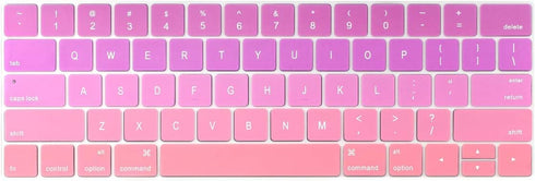 Batianda Ultra Thin Gradient Color Keyboard Cover Protector for 13 inch and 15 inch MacBook Pro