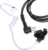 Earpieces for Motorola Walkie Talkies with Mic 2 Pin Acoustic Tube Headset and PPT for CP200 GP2000 XU1100 PRO1150 MU12 (1 Pack)
