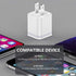 USB Wall Charger, LUOATIP 3-Pack 2.1A/5V Dual Port USB Cube Power Adapter for iPhone 13 12 11 Pro Max, Samsung, LG,