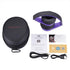 Headsets PowerLocus Wireless Bluetooth Over-Ear Stereo Foldable Headphones, Wired Rechargeable with Built-in Microphone